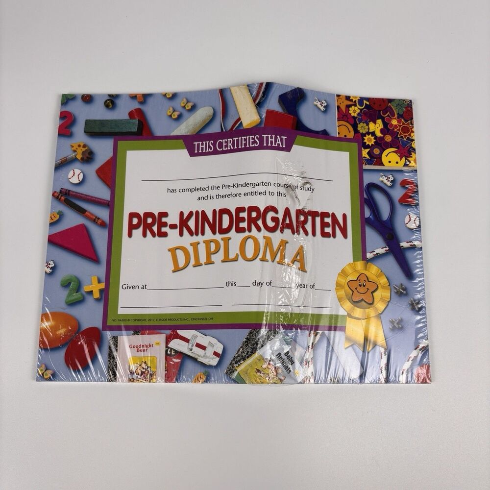 Hayes VA500 Pre-Kindergarten Diplomas Glossy Certificates 8.5x11 Pack of 30